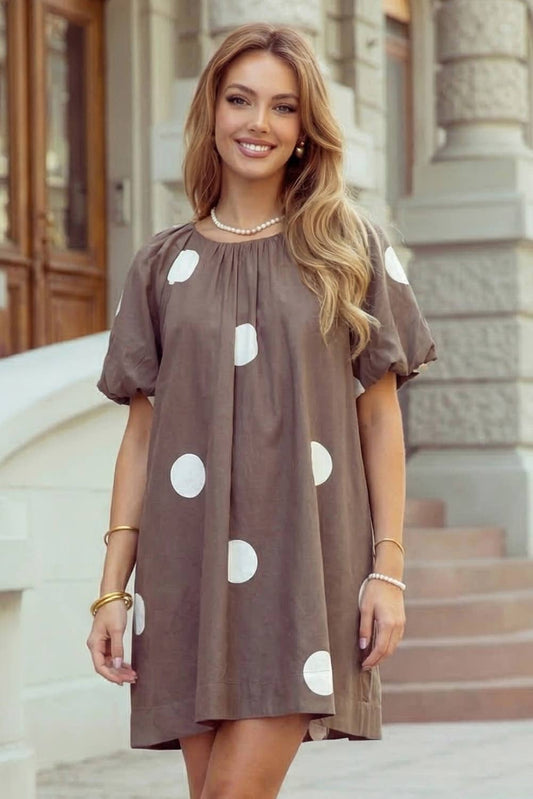 Polka Dot Bow Dress