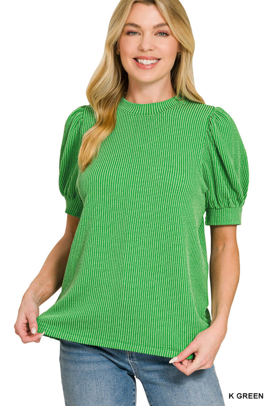 Saddle Up Puff Sleeve Top