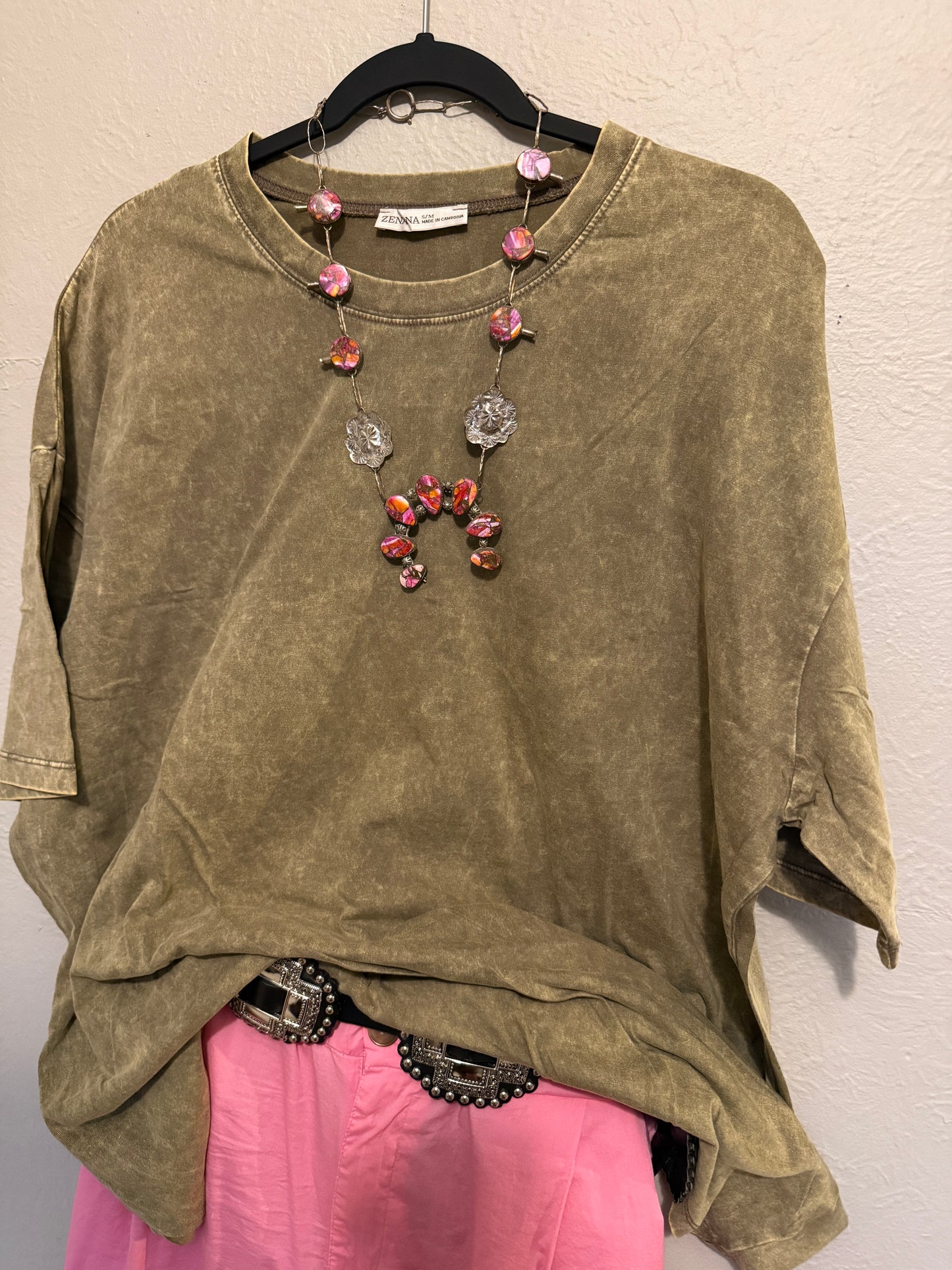 Acid Wash Boyfriend Box Tee