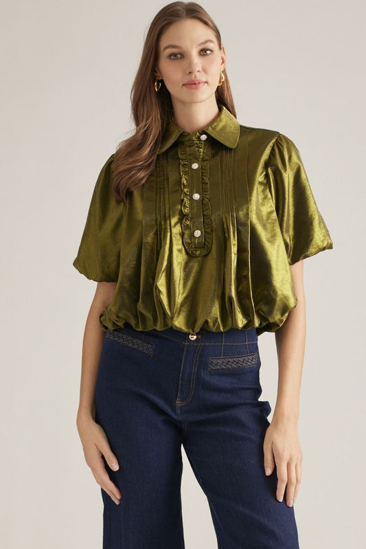 Entro Green Nights Top