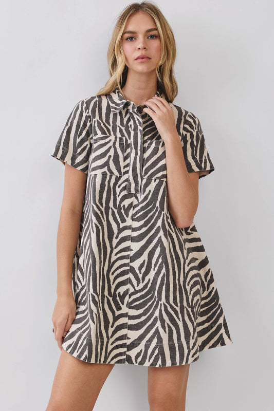 Wild Side Denim Dress