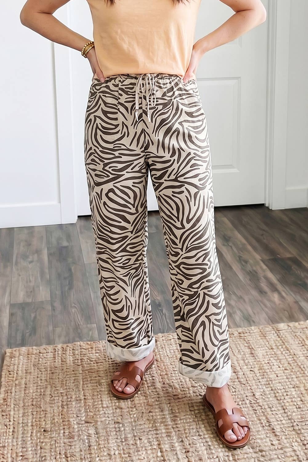 Western Zebra Pants