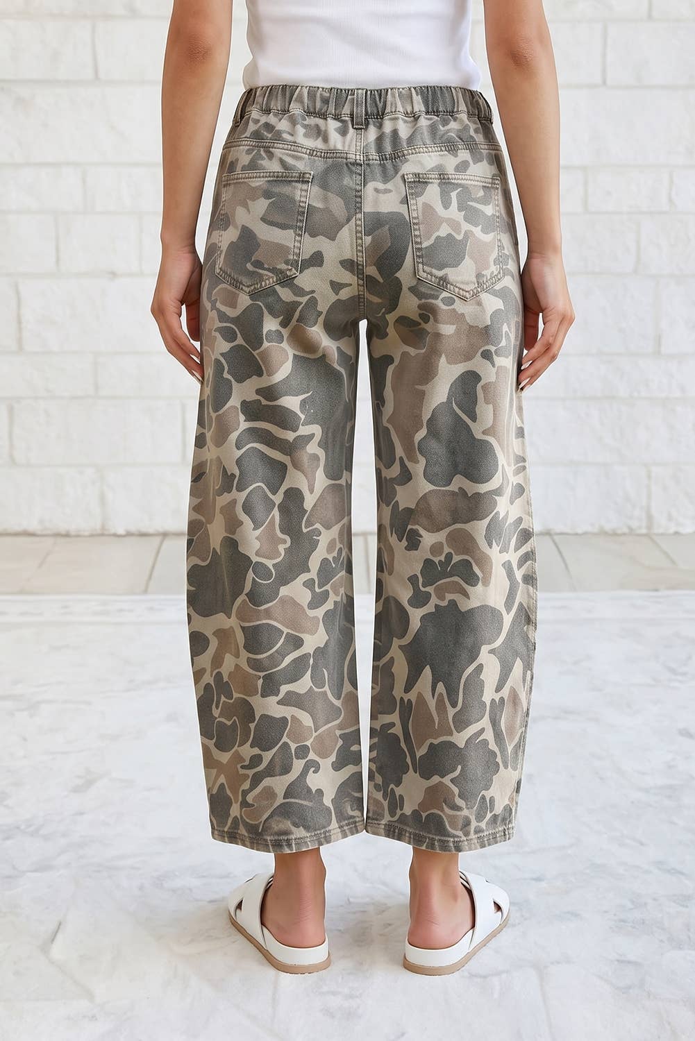 Duck Print Jeans